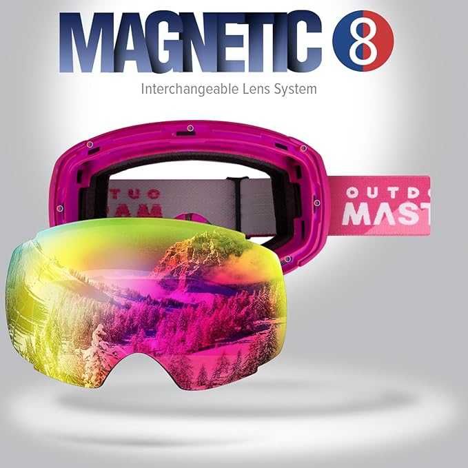 Очки для зимних видов спорта OutdoorMaster Ski Goggles PRO! Новые!