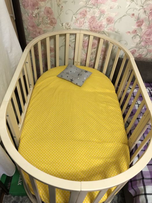 Детская кроватка-трансформер (манеж)