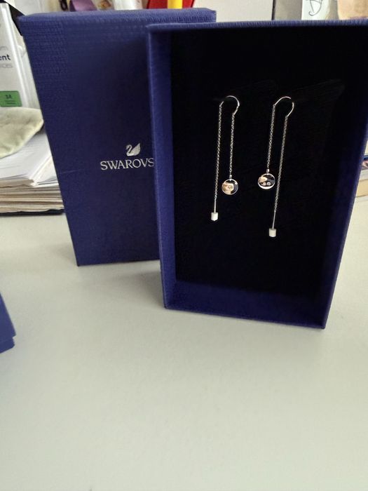 Swarovski обици- видящи