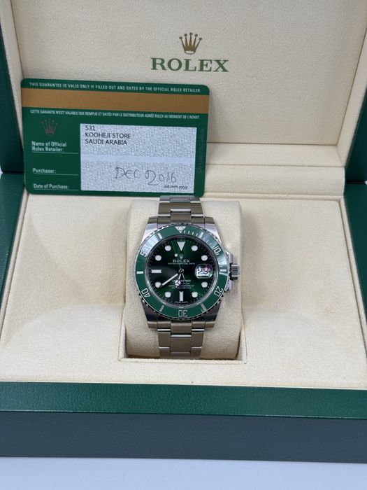 Ceas Rolex Submariner Date "Hulk”