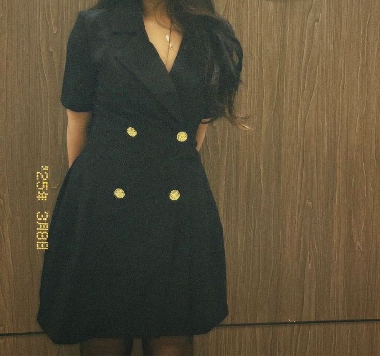 Чёрная вечернее платье/ Қара көйлек