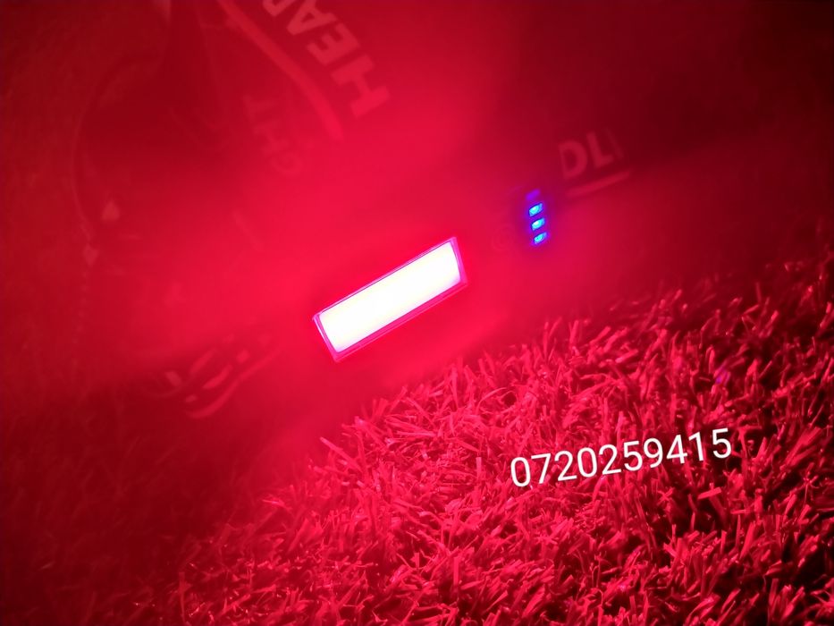 Lanterna Frontala cu Led laser  Pentru Distante Mari 1500-2000 Metri