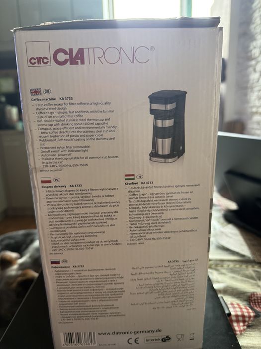 Clatronic nou coffee to go