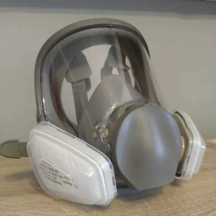 Работна предпазна маска за цяло лице с филтри | Еквивалент на 3М 6800