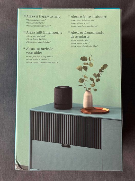 Boxa inteligenta Alexa Amazon Echo Studio, Negru