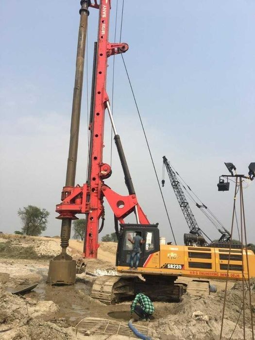 Бурение свай для различных объектов