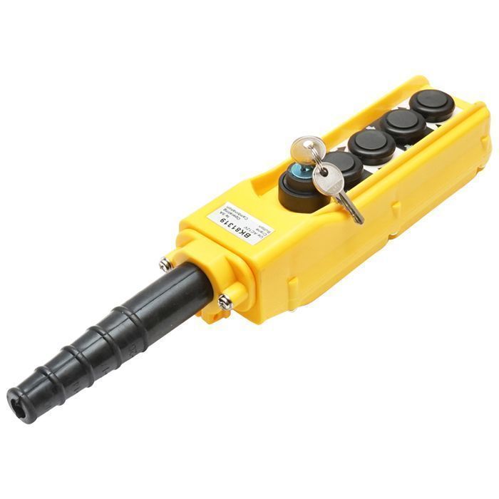 Telecomanda industriala cu 4 comenzi si contact general cu cheie 12V Breckner Germany