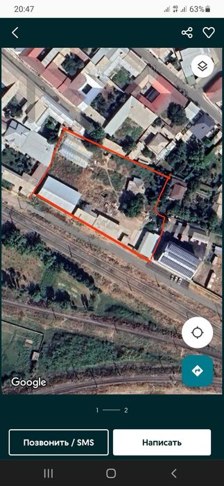 Келесда Нижилой ер 49 сотув + 5 захват ишлаб чикаришга зор жой