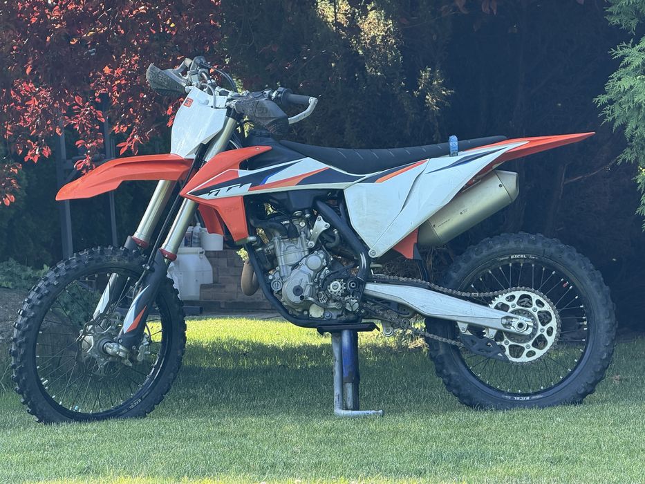 KTM 350 SX-F 2021 | 70 ore | 2 mape de putere + traction control - cross - hard enduro