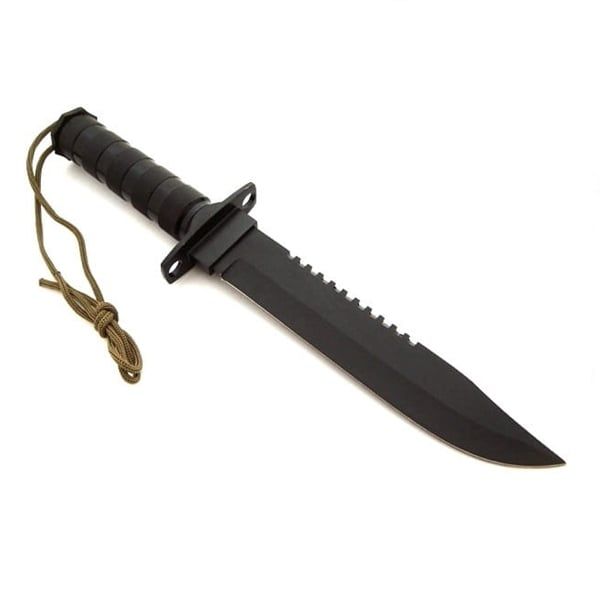 Cutit militar, DEPOX®, Rambo, 35 cm, Otel inoxidabil