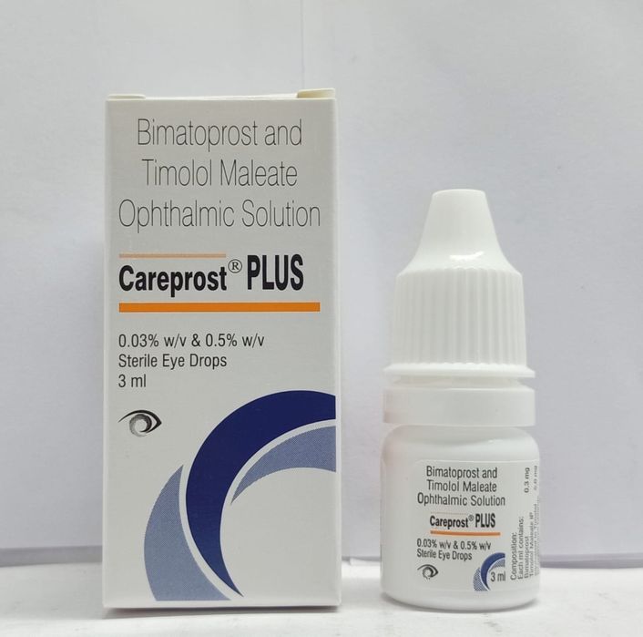 Сыворотка для роста ресниц "Careprost Plus", 3 мл. (Индия)