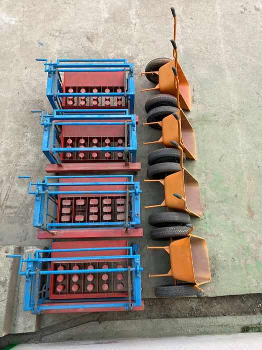Цепной шлакоблочный станок на 220V