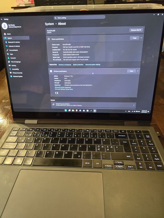 Samsung galaxy book 3 pro 360 16"