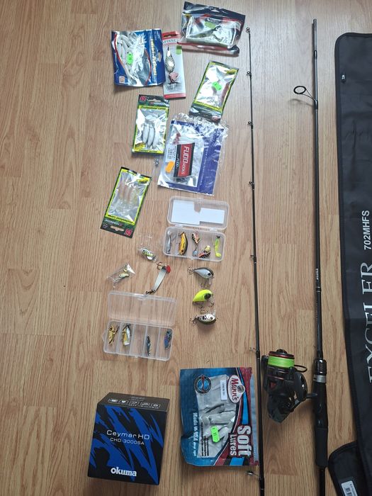 Lanseta spinning daiwa exceler