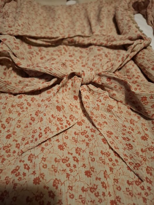 Rochie matase naturala Laura Ashley