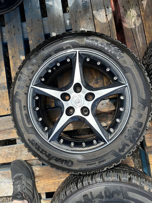 Лети джанти 4 броя джанти 5х112 16 цола с гуми 215/55/16