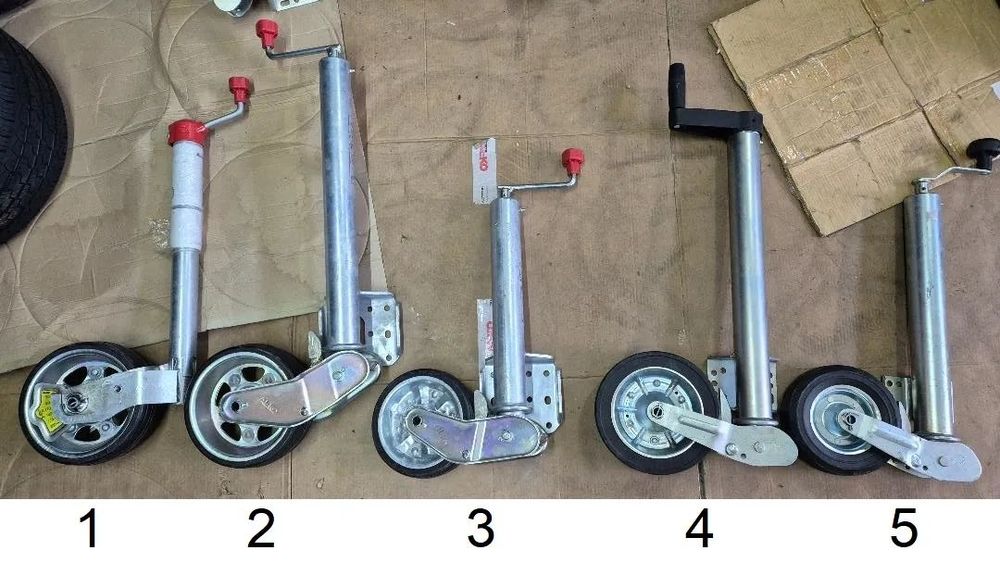 Roata sprijin remorca, platforma, automata