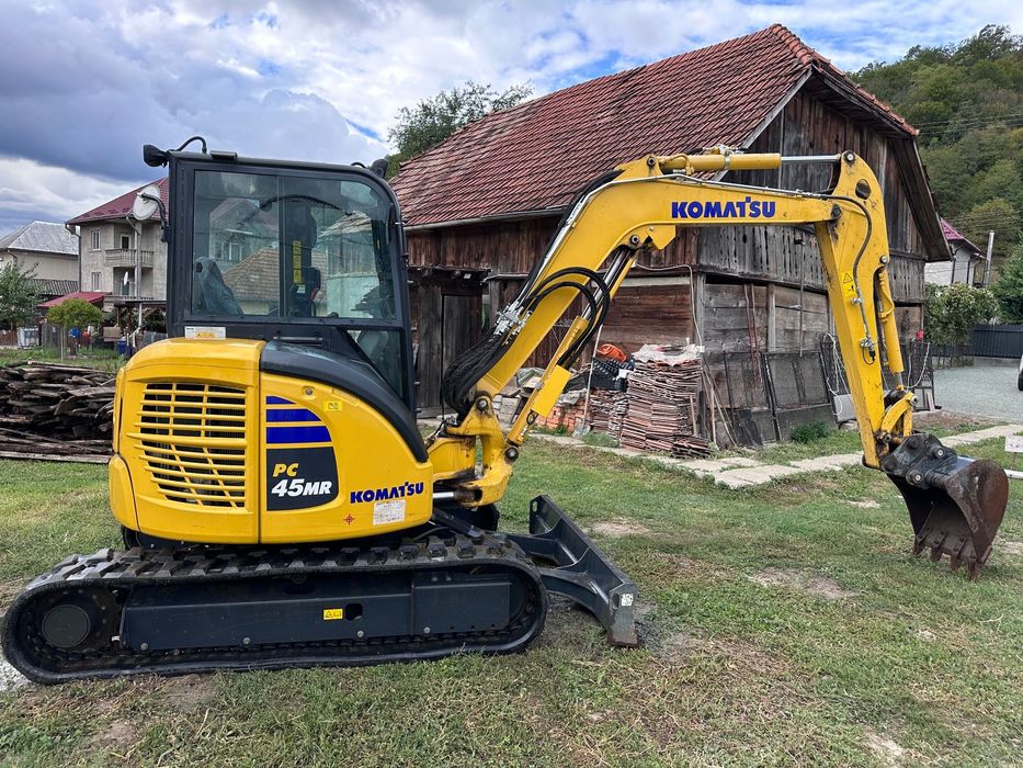 Komatsu PC45MR-5 Excavator Komatsu PC45MR-5, 2023, cu 209,5 ore, Utilaj ca nou