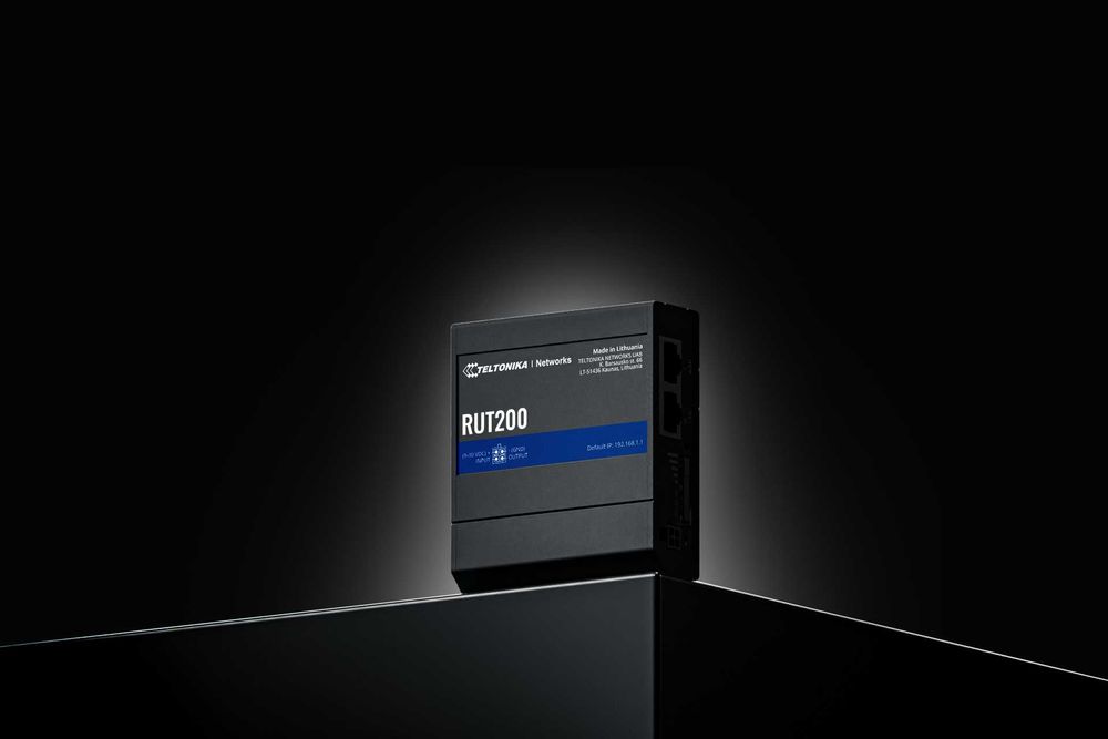 Промышленный 4G LTE Wi-Fi роутер Teltonika RUT200 | Гарантия | TEZOR