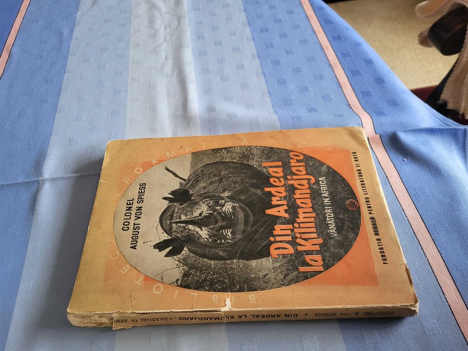 carte vanatoare Din Ardeal la Kilimandjaro