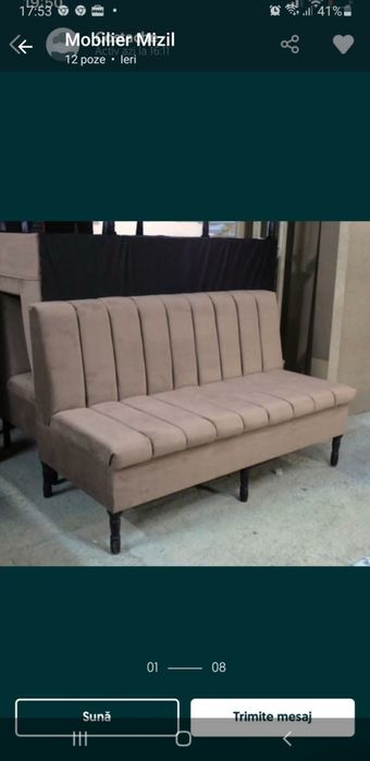 Mobilier bar, pub, restaurant - Canapele personalizate Romania