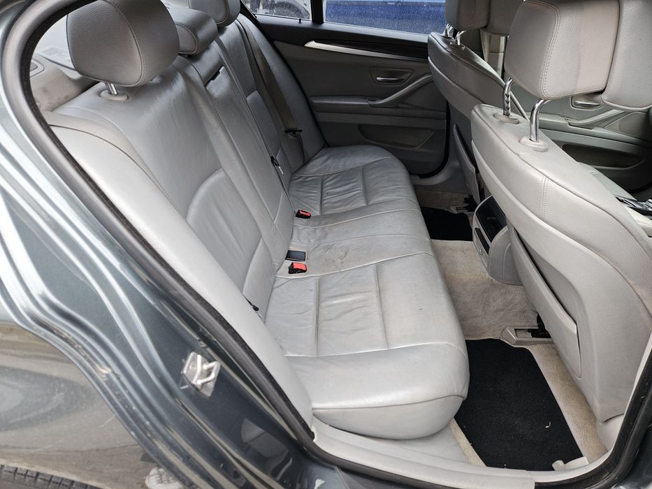 Interior piele gri incalzit bmw f10