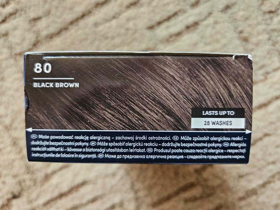 Schwarzkopf Men Perfect Anti-Grey Gel – Castaniu Negru (80) – NOU!