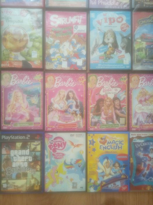 100 dvd-cd pentru copii
