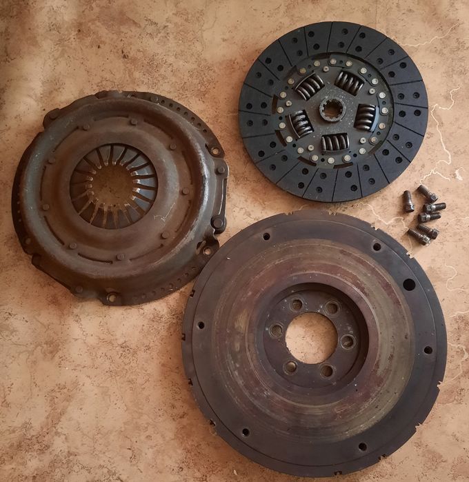 Маховик, корзина сцепления, диск сцепление