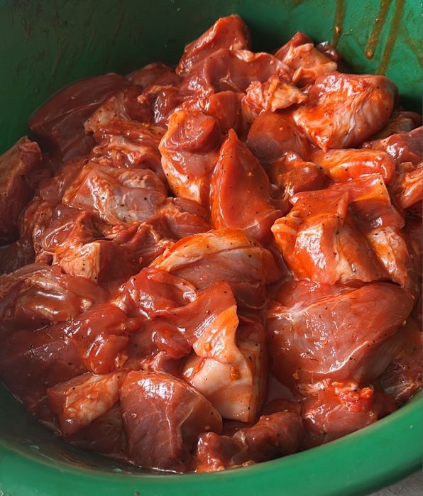 Маринованное мясо(шашлык)