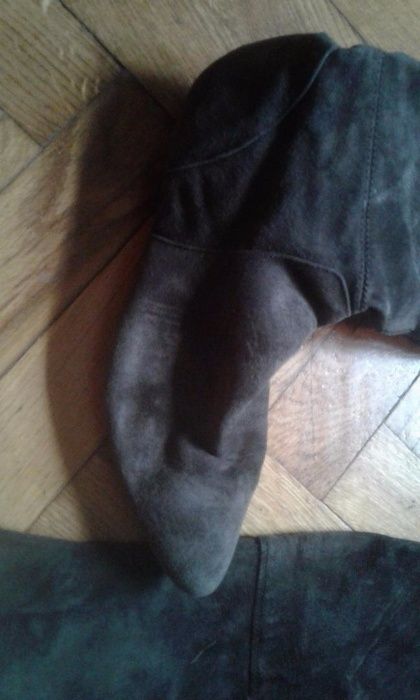 Cizme dama din piele intorsa