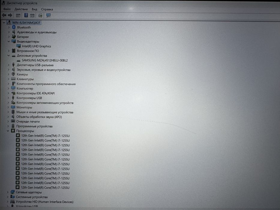 Ноутбук Lenovo ideaPad 3 Core i7-1255U|Ram8GB|SSD512GB|Intel Graphics|