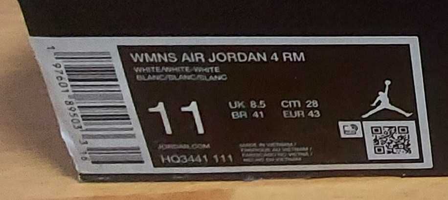Женские кроссовки Air Jordan 4 RM