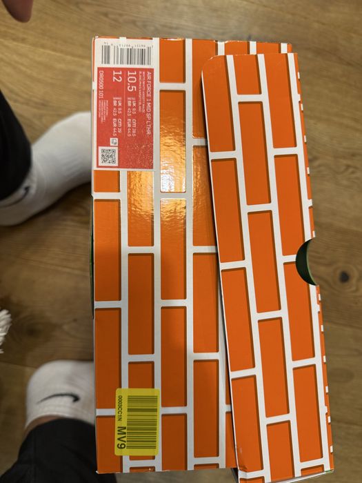 Nike x Off-White Air Force 1 Mid – Yellow/White – Mărimea 44.5