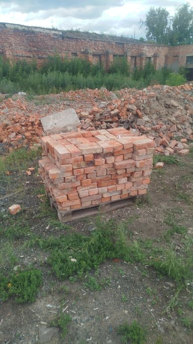 Кирпич красный СССР б/у