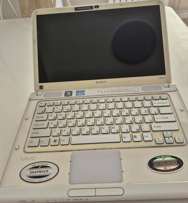 Ноутбук Sony белый