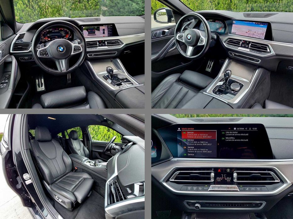BMW X6 G06 M50d 3.0d 400cp *2021* Import Recent / Impecabil