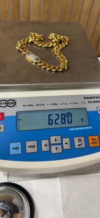 Lant cuban 18 k original