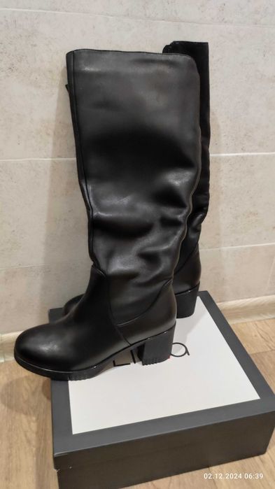 Сапоги новые зимние натуральные