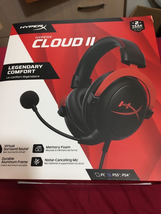 Hyperx Cloud 2 + звуковая карта 7.1