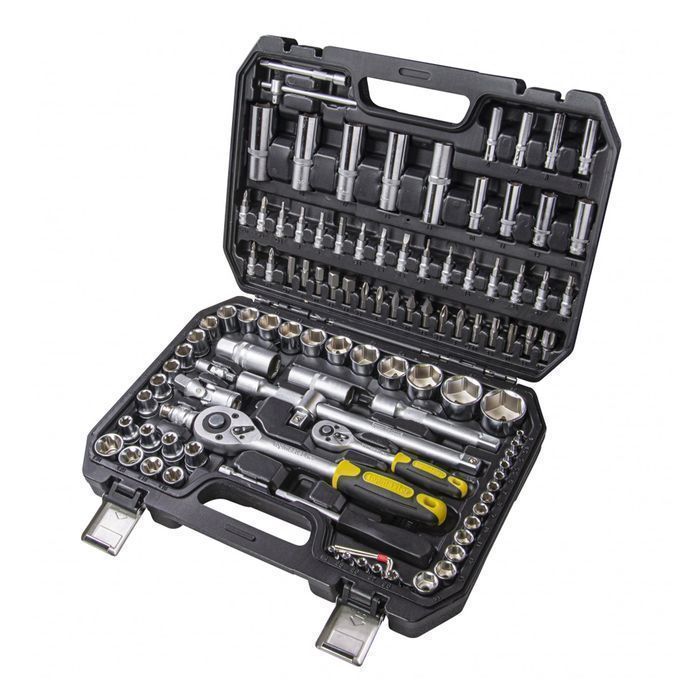 Trusa de scule 108 piese 1/4 1/2 cr-v topmaster pro