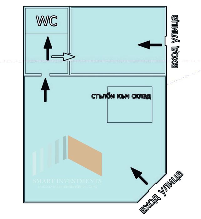 Продава се Магазин в Варна, Колхозен пазар - 70 кв.м за 1615 €/кв.м - Снимка #3