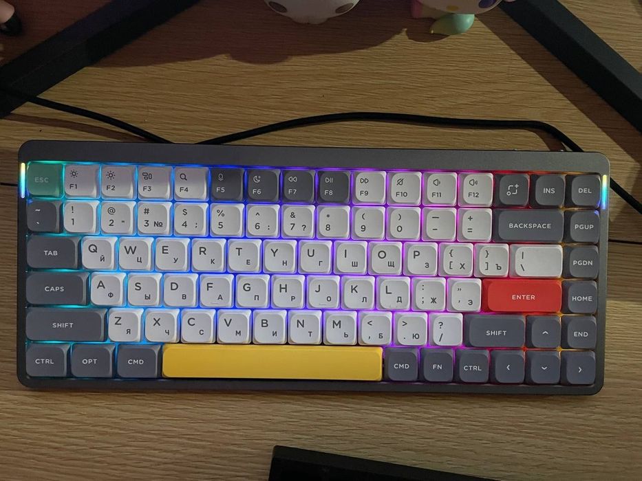 Механическая клавиатура NuPhy Air75 V2, русская гравировка
