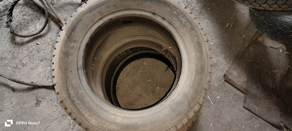 Шины зимние б/у . Hankook