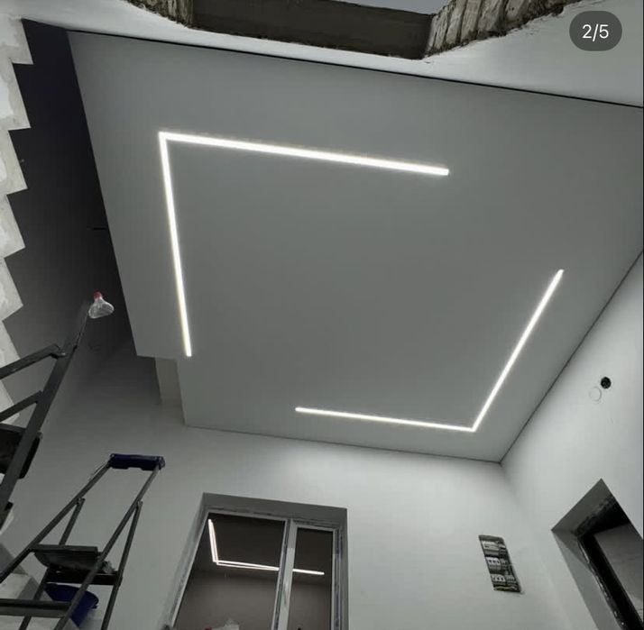 Натяжные потолки