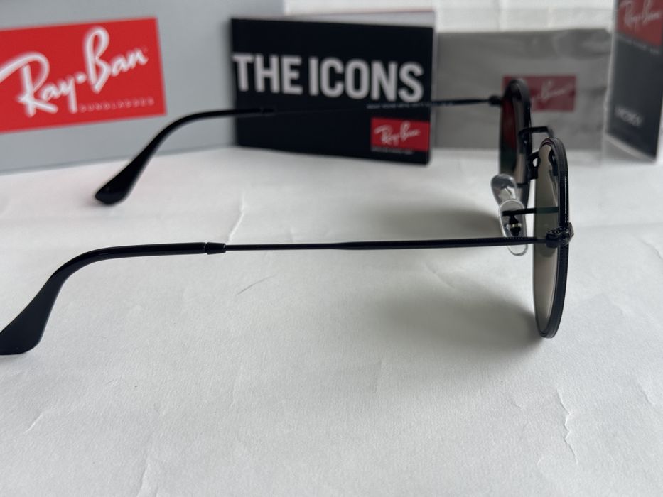 Ochelari de soare RAY BAN 3447 Round Metal Polarizati Noi