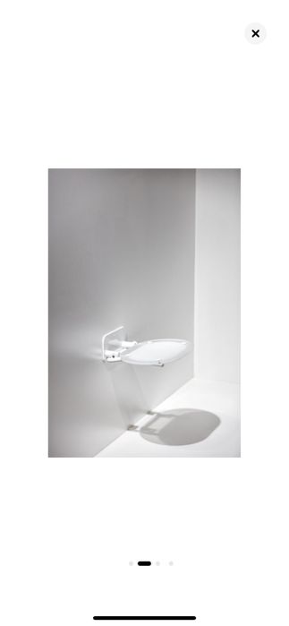 Scaunel rabatabil cabine dus Ravak Chrome Inox