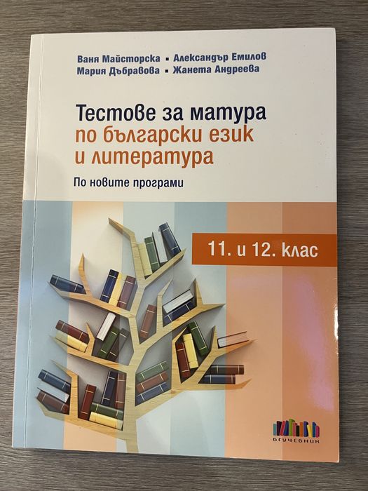 Помагала за матура по български език и литература