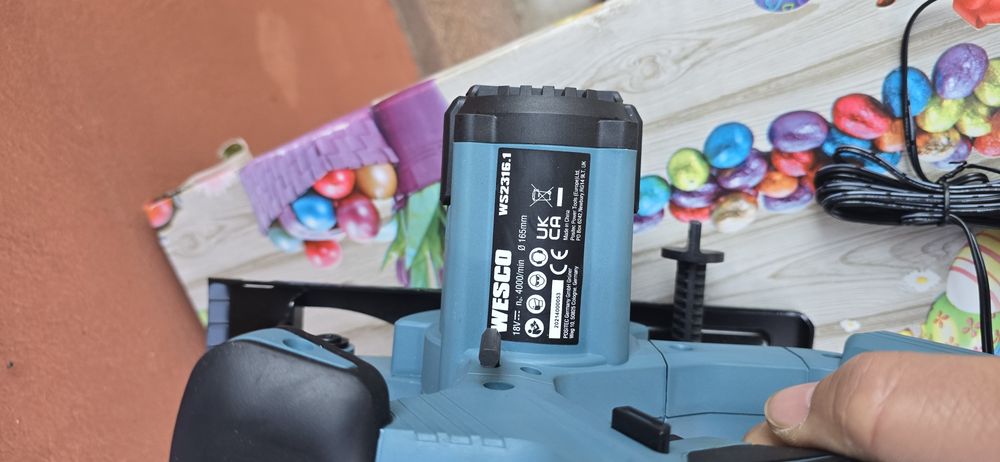 Circular de mana pe baterie