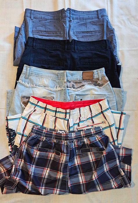 Lot 5 perechi pantaloni scurti